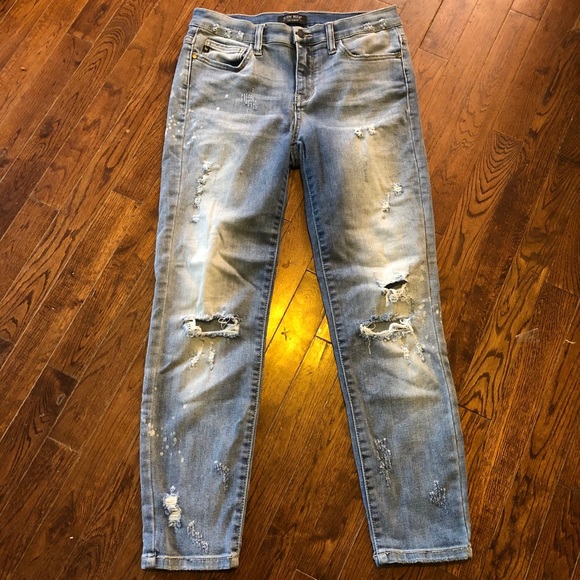 judy blue adelene distressed girlfriend jean
